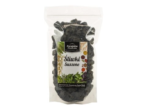 ŚLIWKI SUSZONE BEZ PEST EK ŚLIWKA SUSZONA 500G SWOJSKA PIWNICZKA