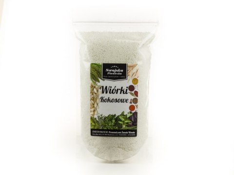 Wiórki Kokosowe Bez Siarki Naturalne 500 g Swojska Piwniczka