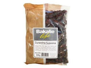 ŻURAWINA SUSZONA 500G BAKALIE LIFE