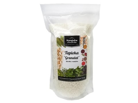 Skrobia Tapioka Granulat - Zagęstnik 500 g Swojska Piwniczka